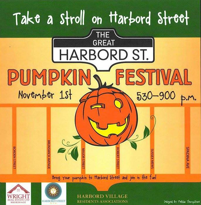the Great Harbord St Pumpkin Festival Toronto 2022