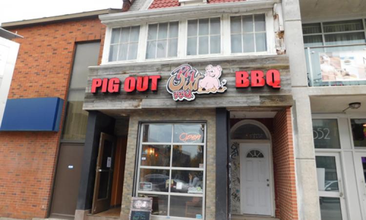 Pig shop out bbq